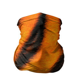 Бандана-труба 3D с принтом Шкура тигра в Петрозаводске, 100% полиэстер, ткань с особыми свойствами — Activecool | плотность 150‒180 г/м2; хорошо тянется, но сохраняет форму | кошка | полосатая | текстуры | тигр