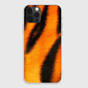 Чехол для iPhone 12 Pro Max с принтом Шкура тигра в Петрозаводске, Силикон |  | Тематика изображения на принте: кошка | полосатая | текстуры | тигр