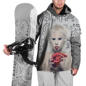 Накидка на куртку 3D с принтом Die Antwoord в Петрозаводске, 100% полиэстер |  | 
