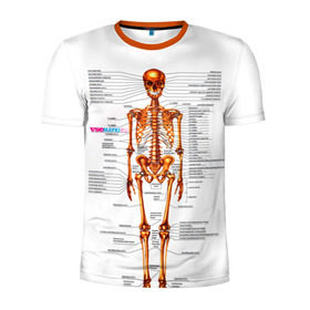 Мужская футболка 3D спортивная с принтом Шпаргалки в Петрозаводске, 100% полиэстер с улучшенными характеристиками | приталенный силуэт, круглая горловина, широкие плечи, сужается к линии бедра | шпаргалка