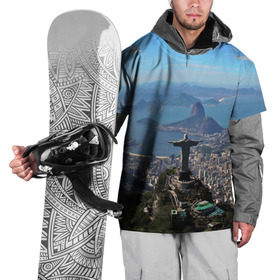 Накидка на куртку 3D с принтом Рио-де-Жанейро в Петрозаводске, 100% полиэстер |  | brazil | rio de janeiro | бразилия | жара | каникулы | карнавал | мегаполис | отдых | отпуск | пляж | приключение | путешествие | рио де жанейро | туризм | футбол | южная америка