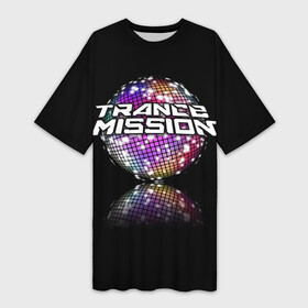 Платье-футболка 3D с принтом Trancemission в Петрозаводске,  |  | trancemission |   |  trance mission | транс миссия | трансмиссия