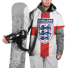Накидка на куртку 3D с принтом Сборная Англии в Петрозаводске, 100% полиэстер |  | england | англия | европы | мира | футбол | чемпионат