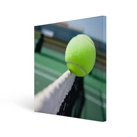 Холст квадратный с принтом Теннис в Петрозаводске, 100% ПВХ |  | надаль | тенис