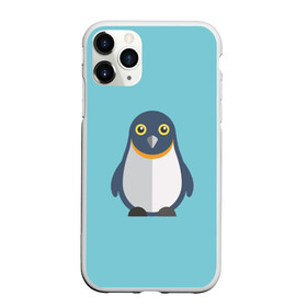 Чехол для iPhone 11 Pro матовый с принтом Пингвин в Петрозаводске, Силикон |  | зима | море | пингвин | птицы