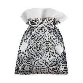 Подарочный 3D мешок с принтом White Jaguar в Петрозаводске, 100% полиэстер | Размер: 29*39 см | Тематика изображения на принте: барс | леопард | ягуар