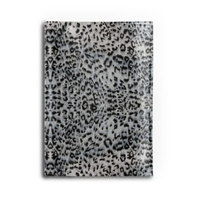 Обложка для автодокументов с принтом White Jaguar в Петрозаводске, натуральная кожа |  размер 19,9*13 см; внутри 4 больших “конверта” для документов и один маленький отдел — туда идеально встанут права | барс | леопард | ягуар