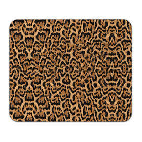 Коврик прямоугольный с принтом Jaguar в Петрозаводске, натуральный каучук | размер 230 х 185 мм; запечатка лицевой стороны | оцелот | пума | текстура | ягуар
