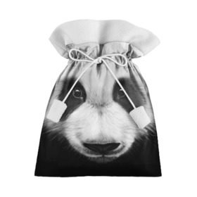Подарочный 3D мешок с принтом Морда панды в Петрозаводске, 100% полиэстер | Размер: 29*39 см | 