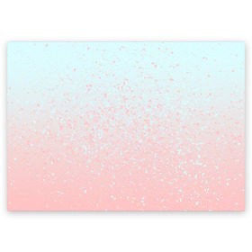 Поздравительная открытка с принтом Pink Blue Gradient в Петрозаводске, 100% бумага | плотность бумаги 280 г/м2, матовая, на обратной стороне линовка и место для марки
 | blu | gradient | pink | голубое | градиент | розовое