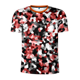 Мужская футболка 3D спортивная с принтом Городской камуфляж в Петрозаводске, 100% полиэстер с улучшенными характеристиками | приталенный силуэт, круглая горловина, широкие плечи, сужается к линии бедра | camo | camouflage | urban | камо