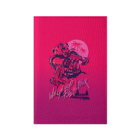 Обложка для паспорта матовая кожа с принтом Hotline Miami 7 в Петрозаводске, натуральная матовая кожа | размер 19,3 х 13,7 см; прозрачные пластиковые крепления | game | hotline miami | hotlinemiami | игры | майями | хотлайн | хотланй майами