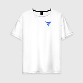 Женская футболка хлопок Oversize с принтом Vet Cardio в Петрозаводске, 100% хлопок | свободный крой, круглый ворот, спущенный рукав, длина до линии бедер
 | ветеринар | ветеринарный врач | кошки | собаки | экг