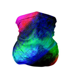 Бандана-труба 3D с принтом Потертость в Петрозаводске, 100% полиэстер, ткань с особыми свойствами — Activecool | плотность 150‒180 г/м2; хорошо тянется, но сохраняет форму | разводы | цветной | яркий