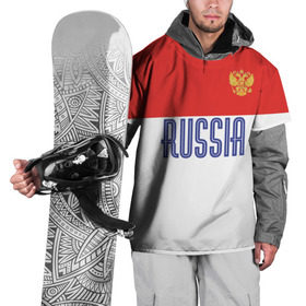 Накидка на куртку 3D с принтом Сборная России в Петрозаводске, 100% полиэстер |  | евро | европы | россии | россия | сборная | футбол
