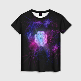 Женская футболка 3D с принтом BREAKING BENJAMIN в Петрозаводске, 100% полиэфир ( синтетическое хлопкоподобное полотно) | прямой крой, круглый вырез горловины, длина до линии бедер | знак.цвета.звезды.разное.прикольное