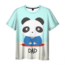 Мужская футболка 3D с принтом Family Look в Петрозаводске, 100% полиэфир | прямой крой, круглый вырез горловины, длина до линии бедер | 
