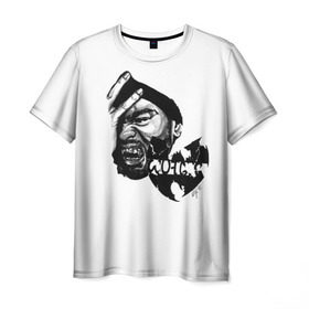 Мужская футболка 3D с принтом Methodman в Петрозаводске, 100% полиэфир | прямой крой, круглый вырез горловины, длина до линии бедер | gza | hip hop | rza | wu fam | ву танг клан | хип хоп