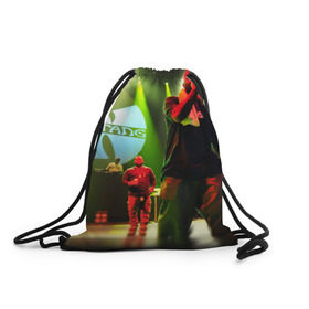 Рюкзак-мешок 3D с принтом Wu-Tang clan в Петрозаводске, 100% полиэстер | плотность ткани — 200 г/м2, размер — 35 х 45 см; лямки — толстые шнурки, застежка на шнуровке, без карманов и подкладки | gza | hip hop | rza | wu fam | ву танг клан | хип хоп
