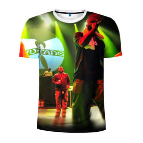 Мужская футболка 3D спортивная с принтом Wu-Tang clan в Петрозаводске, 100% полиэстер с улучшенными характеристиками | приталенный силуэт, круглая горловина, широкие плечи, сужается к линии бедра | gza | hip hop | rza | wu fam | ву танг клан | хип хоп