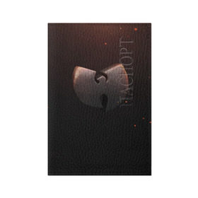 Обложка для паспорта матовая кожа с принтом Wu-tang Clan в Петрозаводске, натуральная матовая кожа | размер 19,3 х 13,7 см; прозрачные пластиковые крепления | gza | hip hop | rza | wu fam | ву танг клан | хип хоп