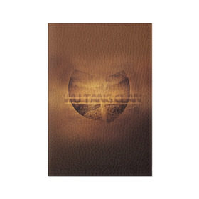 Обложка для паспорта матовая кожа с принтом Wu-Tang Clan в Петрозаводске, натуральная матовая кожа | размер 19,3 х 13,7 см; прозрачные пластиковые крепления | wu tang