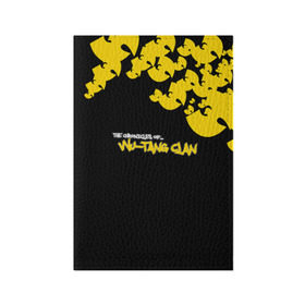 Обложка для паспорта матовая кожа с принтом Wu-Tang clan в Петрозаводске, натуральная матовая кожа | размер 19,3 х 13,7 см; прозрачные пластиковые крепления | Тематика изображения на принте: wu tang