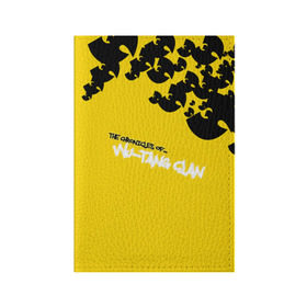 Обложка для паспорта матовая кожа с принтом Wu-Tang Clan в Петрозаводске, натуральная матовая кожа | размер 19,3 х 13,7 см; прозрачные пластиковые крепления | wu tang
