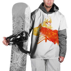 Накидка на куртку 3D с принтом Skeleton King в Петрозаводске, 100% полиэстер |  | dota 2 | skeleton king | wraith king | дота