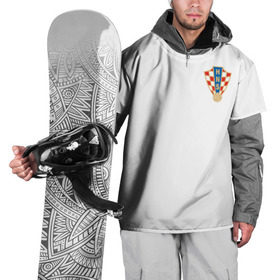 Накидка на куртку 3D с принтом Сборная Хорватия в Петрозаводске, 100% полиэстер |  | croatia | футбол