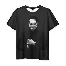 Мужская футболка 3D с принтом Marilyn Manson в Петрозаводске, 100% полиэфир | прямой крой, круглый вырез горловины, длина до линии бедер | Тематика изображения на принте: звезда | знаменитость | музыка | мэрилин мэнсон | певец | рокер