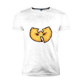 Мужская футболка премиум с принтом Wu-Tang Clan в Петрозаводске, 92% хлопок, 8% лайкра | приталенный силуэт, круглый вырез ворота, длина до линии бедра, короткий рукав | gza | hip hop | rza | wu fam | ву танг клан | хип хоп