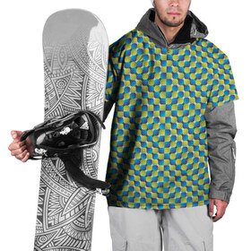 Накидка на куртку 3D с принтом Великая иллюзия в Петрозаводске, 100% полиэстер |  | иллюзии | иллюзия | классная | классно | круто | обман | оптическая | показалось | фигура