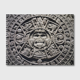 Альбом для рисования с принтом Календарь ацтеков в Петрозаводске, 100% бумага
 | матовая бумага, плотность 200 мг. | Тематика изображения на принте: ацтеки | древняя цивилизация | индейцы | майя | южная америка