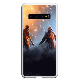 Чехол для Samsung Galaxy S10 с принтом Battlefield 1 в Петрозаводске, Силикон | Область печати: задняя сторона чехла, без боковых панелей | Тематика изображения на принте: battlefield 1 | батлфилд 1