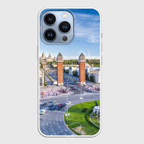 Чехол для iPhone 13 Pro с принтом Барселона в Петрозаводске,  |  | barcelona | europe | spain | барселона | европа | ес | испания | каталония | отпуск | туризм