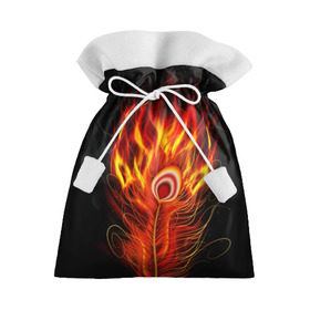 Подарочный 3D мешок с принтом Феникс в Петрозаводске, 100% полиэстер | Размер: 29*39 см | phoenix | арт | дым | краска | лучи | огонь | пламя | прикольные | птица. фентези | свет | феникс