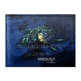 Обложка для студенческого билета с принтом AWP Medusa в Петрозаводске, натуральная кожа | Размер: 11*8 см; Печать на всей внешней стороне | awp | counter | csgoб контр | medusa | strike | авп | кейс | контер | ксго | медуза | скин | страйк