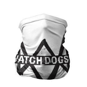 Бандана-труба 3D с принтом Watch Dogs 2 в Петрозаводске, 100% полиэстер, ткань с особыми свойствами — Activecool | плотность 150‒180 г/м2; хорошо тянется, но сохраняет форму | 2 | dogs | ubisoft | watch | хакер