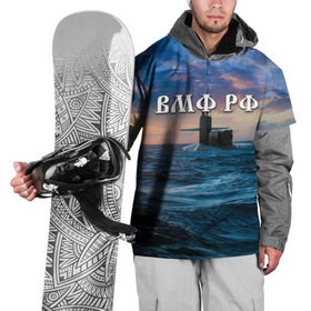 Накидка на куртку 3D с принтом Подводная лодка в Петрозаводске, 100% полиэстер |  | Тематика изображения на принте: вмф | морской флот | моряк | тельняшка | флот | якорь