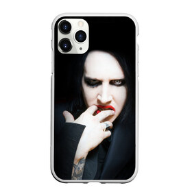 Чехол для iPhone 11 Pro матовый с принтом Marilyn Manson в Петрозаводске, Силикон |  | звезда | знаменитость | музыка | мэрилин мэнсон | певец | рокер