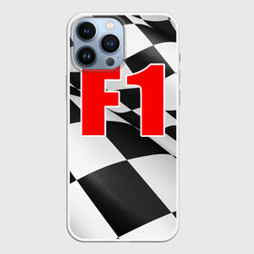Чехол для iPhone 13 Pro Max с принтом Формула 1 в Петрозаводске,  |  | Тематика изображения на принте: f1 | formula 1 | авто | автогонки | автоспорт | спорткар | финиш