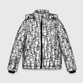 Зимняя куртка для мальчиков 3D с принтом Хатифнатты в Петрозаводске, ткань верха — 100% полиэстер; подклад — 100% полиэстер, утеплитель — 100% полиэстер | длина ниже бедра, удлиненная спинка, воротник стойка и отстегивающийся капюшон. Есть боковые карманы с листочкой на кнопках, утяжки по низу изделия и внутренний карман на молнии. 

Предусмотрены светоотражающий принт на спинке, радужный светоотражающий элемент на пуллере молнии и на резинке для утяжки | Тематика изображения на принте: moomintroll | мумми тролль
