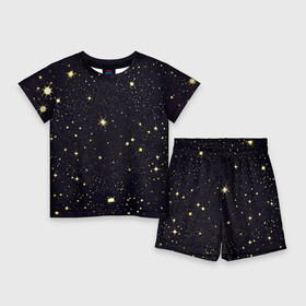 Детский костюм с шортами 3D с принтом Stars в Петрозаводске,  |  | вселенная | галактика | звезды