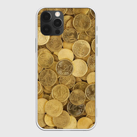 Чехол для iPhone 12 Pro Max с принтом монетки в Петрозаводске, Силикон |  | Тематика изображения на принте: деньги | евро | копейки | мелочёвка | мелочь | монеты