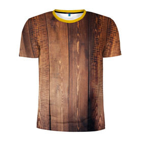 Мужская футболка 3D спортивная с принтом паркет в Петрозаводске, 100% полиэстер с улучшенными характеристиками | приталенный силуэт, круглая горловина, широкие плечи, сужается к линии бедра | бревна | дерево | доски | паркет | пол