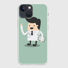 Чехол для iPhone 13 mini с принтом Доктор в Петрозаводске,  |  | doctor | house md | md | врач | дантист | доктор | мед работник | медецина | медик | хирург