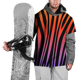 Накидка на куртку 3D с принтом Зебра в Петрозаводске, 100% полиэстер |  | sea | summer | африка | вода | джунгли | зебра | леопард | лето | море | океан | пляж | полосы | принт | тигр