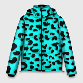 Мужская зимняя куртка 3D с принтом Леопард в Петрозаводске, верх — 100% полиэстер; подкладка — 100% полиэстер; утеплитель — 100% полиэстер | длина ниже бедра, свободный силуэт Оверсайз. Есть воротник-стойка, отстегивающийся капюшон и ветрозащитная планка. 

Боковые карманы с листочкой на кнопках и внутренний карман на молнии. | Тематика изображения на принте: sea | summer | африка | вода | джунгли | зебра | леопард | лето | море | океан | пляж | полосы | принт | тигр