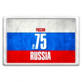 Магнит 45*70 с принтом Russia (from 75) в Петрозаводске, Пластик | Размер: 78*52 мм; Размер печати: 70*45 | Тематика изображения на принте: 